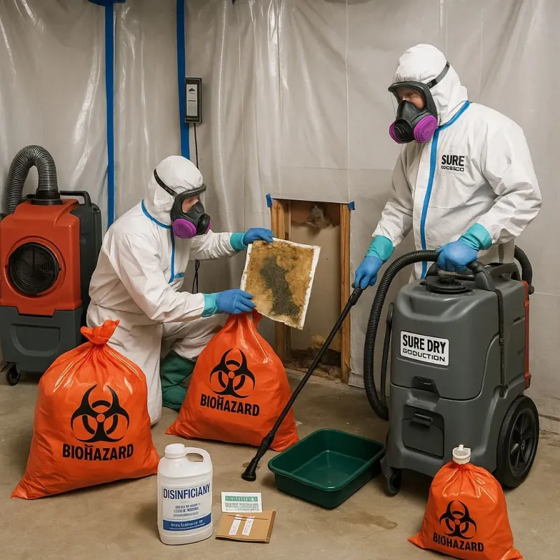 Contaminated Water Handling Protocols process in Alleghany County, NC