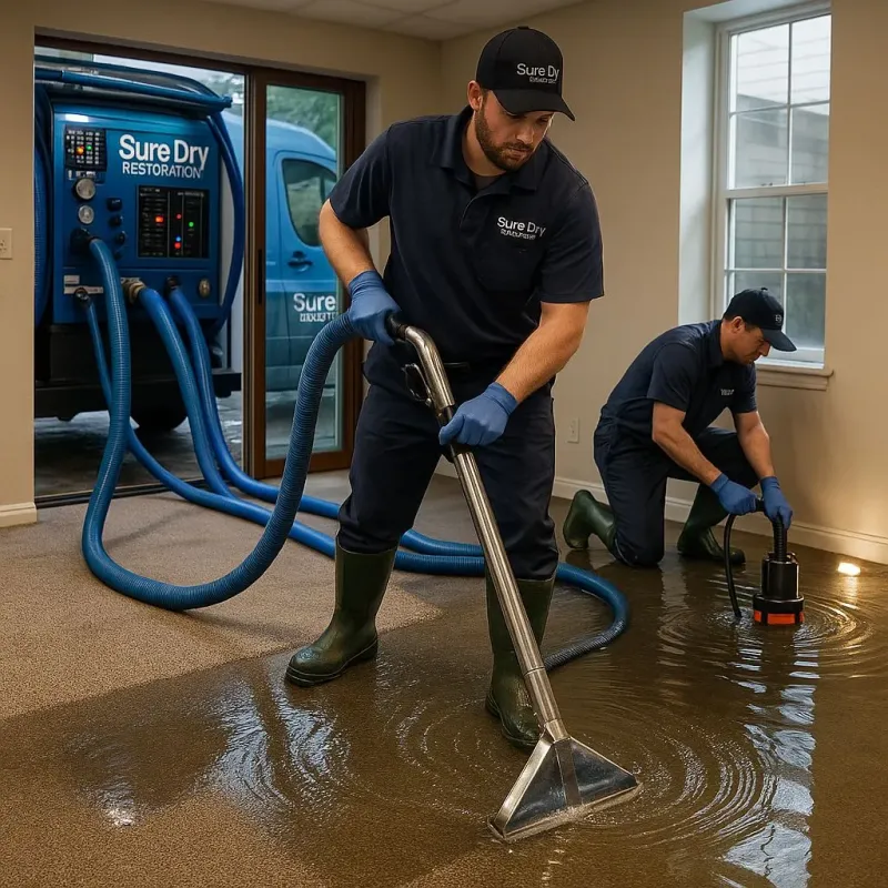 Water Extraction and Removal process in Alleghany County, NC
